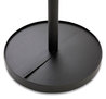A Picture of product ABA-PMSTAN3N Alba™ Stan3 Coat Rack Steel Stand Alone Eight Knobs, 15w x 15d 69.3h, Black
