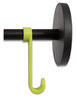 A Picture of product ABA-PMSTAN3N Alba™ Stan3 Coat Rack Steel Stand Alone Eight Knobs, 15w x 15d 69.3h, Black
