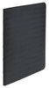 A Picture of product ACC-25971 ACCO Pressboard Report Cover with Tyvek® Reinforced Hinge Two-Piece Prong Fastener, 3" Capacity, 8.5 x 11, Black/Black