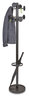 A Picture of product ABA-PMSTAN3N Alba™ Stan3 Coat Rack Steel Stand Alone Eight Knobs, 15w x 15d 69.3h, Black