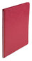 A Picture of product ACC-25978 ACCO Pressboard Report Cover with Tyvek® Reinforced Hinge Two-Piece Prong Fastener, 3" Capacity, 8.5 x 11, Red/Red
