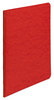 A Picture of product ACC-25978 ACCO Pressboard Report Cover with Tyvek® Reinforced Hinge Two-Piece Prong Fastener, 3" Capacity, 8.5 x 11, Red/Red