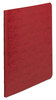 A Picture of product ACC-25979 ACCO Pressboard Report Cover with Tyvek® Reinforced Hinge Two-Piece Prong Fastener, 3" Capacity, 8.5 x 11, Executive Red