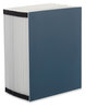 A Picture of product UNV-30540 Universal® Expanding Desk File 20 Dividers, Alpha Index, Letter Size, Blue Cover