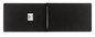 A Picture of product ACC-47071 ACCO Pressboard Report Cover with Tyvek® Reinforced Hinge Two-Piece Prong Fastener, 3" Capacity, 11 x 17, Black/Black