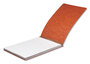 A Picture of product ACC-47078 ACCO Pressboard Report Cover with Tyvek® Reinforced Hinge Two-Piece Prong Fastener, 3" Capacity, 11 x 17, Red/Red