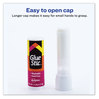 A Picture of product AVE-00166 Avery® Permanent Glue Stic™ 0.26 oz, Applies White, Dries Clear