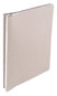 A Picture of product ACC-54074 ACCO PRESSTEX® Covers with Storage Hooks 2 Posts, 6" Capacity, 14.88 x 11, Light Gray