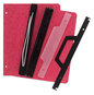 A Picture of product ACC-55261 ACCO Expandable Hanging Data Binder 2 Posts, 6" Capacity, 11 x 8.5, Red