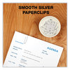 A Picture of product ACC-72580 ACCO Paper Clips Jumbo, Smooth, Silver, 100 Clips/Box, 10 Boxes/Pack