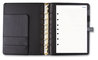 A Picture of product AAG-DR111804005 AT-A-GLANCE® Buckle Closure Starter Set Planner/Organizer 8.5 x 5.5, Black Cover, 12-Month (Jan to Dec): Undated