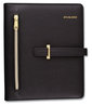 A Picture of product AAG-DR111804005 AT-A-GLANCE® Buckle Closure Starter Set Planner/Organizer 8.5 x 5.5, Black Cover, 12-Month (Jan to Dec): Undated