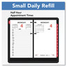 A Picture of product AAG-E01750 AT-A-GLANCE® Two-Color Desk Calendar Refill 3.5 x 6, White Sheets, 12-Month (Jan to Dec): 2026