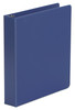 A Picture of product UNV-33402 Business Source Economy Non-View Round Ring Binder with 3 Rings and 1.5 in. Capacity. 11 X 8.5 in. Royal Blue.