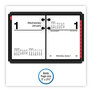 A Picture of product AAG-E1900 AT-A-GLANCE® Desk Calendar Base for Loose-Leaf Refill 3 x 3.75, Black