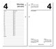 A Picture of product AAG-E21050 AT-A-GLANCE® Large Desk Calendar Refill 4.5 x 8, White Sheets, 12-Month (Jan to Dec): 2026