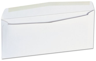 Universal® Business Envelope Open-Side #9, Square Flap, Gummed Closure, 3.88 x 8.88, White, 500/Box