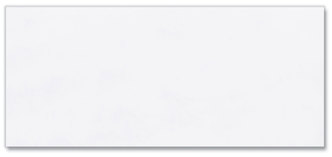 Universal® Business Envelope Open-Side #10, Commercial Flap, Diagonal Seam, Gummed Closure, 4.13 x 9.5, White, 500/Box