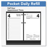 A Picture of product AAG-E71750 AT-A-GLANCE® Desk Calendar Refill 3.5 x 6, White Sheets, 12-Month (Jan to Dec): 2026