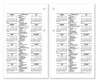 A Picture of product AAG-E71750 AT-A-GLANCE® Desk Calendar Refill 3.5 x 6, White Sheets, 12-Month (Jan to Dec): 2026