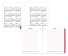 A Picture of product AAG-E91950 AT-A-GLANCE® Compact Desk Calendar Refill 3 x 3.75, White Sheets, 12-Month (Jan to Dec): 2026