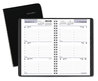 A Picture of product AAG-G21000 AT-A-GLANCE® DayMinder® Block Format Weekly Appointment Book Tabbed Telephone/Add Section, 8.5 x 5.5, Black, 12-Month (Jan to Dec): 2026