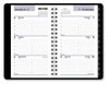 A Picture of product AAG-G25000 AT-A-GLANCE® DayMinder® Weekly Pocket Appointment Book with Telephone/Address Section 6 x 3.5, Black Cover, 12-Month (Jan to Dec): 2026