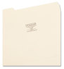 A Picture of product SMD-10330 Smead™ Manila File Folders 1/3-Cut Tabs: Assorted, Letter Size, 0.75" Expansion, 100/Box