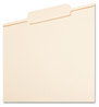 A Picture of product SMD-10336 Smead™ Reinforced Tab Manila File Folder Folders, 1/3-Cut Tabs: Center Position, Letter Size, 0.75" Expansion, 11-pt 100/Box