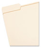 A Picture of product SMD-10338 Smead™ Top Tab File Folders with Antimicrobial Product Protection 1/3-Cut Tabs: Assorted, Letter, 0.75" Expansion, Manila, 100/Box
