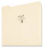 A Picture of product SMD-10347 Smead™ 100% Recycled Reinforced Top Tab File Folders 1/3-Cut Tabs: Assorted, Letter Size, 0.75" Expansion, Manila, 100/Box