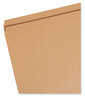 A Picture of product SMD-10710 Smead™ Heavyweight Kraft File Folder Straight Tabs, Letter Size, 0.75" Expansion, 11-pt Brown, 100/Box