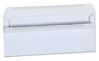 A Picture of product UNV-36100 Universal® Self-Seal Business Envelope #10, Square Flap, Self-Adhesive Closure, 4.13 x 9.5, White, 500/Box