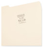 A Picture of product SMD-11928 Smead™ Manila File Folders 1/3-Cut Tabs: Assorted, Letter Size, 0.75" Expansion, 24/Pack