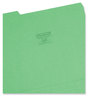 A Picture of product SMD-11943 Smead™ Colored File Folders 1/3-Cut Tabs: Assorted, Letter Size, 0.75" Expansion, Assorted: Blue/Green/Orange/Red/Yellow, 100/Box