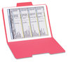 A Picture of product SMD-11957 Smead™ SuperTab® Colored File Folders 1/3-Cut Tabs: Assorted, Letter Size, 0.75" Expansion, 11-pt Stock, Colors, 24/Pack