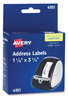 A Picture of product AVE-04151 Avery® Multipurpose Thermal Labels Printer Printers, 1.13 x 3.5, Clear, 120/Roll, 1 Roll/Pack
