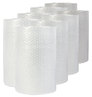 A Picture of product UNV-4087869 Universal® Bubble Packaging 0.19" Thick, 24" x 50 ft, Perforated Every Clear, 8/Carton