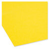 A Picture of product SMD-12940 Smead™ Top Tab Colored Fastener Folders 0.75" Expansion, 2 Fasteners, Letter Size, Yellow Exterior, 50/Box