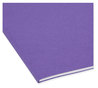 A Picture of product SMD-13043 Smead™ Colored File Folders 1/3-Cut Tabs: Assorted, Letter Size, 0.75" Expansion, Purple, 100/Box