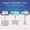 A Picture of product AVE-05202 Avery® Printable 4" x 6" - Permanent File Folder Labels 0.69 3.44, White, 7/Sheet, 36 Sheets/Pack, (5202)