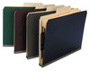 A Picture of product SMD-14010 Smead™ SuperTab® Colored Classification Folders with SafeSHIELD® Coated Fastener Technology Six Fasteners, 2" Expansion, 2 Dividers, Letter Size, Dark Blue, 10/Box