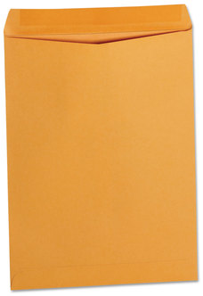 Universal® Catalog Envelope 28 lb Bond Weight Kraft, #10 1/2, Square Flap, Gummed Closure, 9 x 12, Brown 250/Box