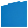 A Picture of product SMD-14045 Smead™ Six-Section Poly Classification Folders 2" Expansion, 2 Dividers, 6 Fasteners, Letter Size, Blue Exterior, 10/Box