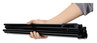 A Picture of product UNV-43027 Universal® Instant Setup Foldaway Easel Heavy-Duty Adjusts 25" to 63" High, Aluminum, Black
