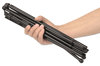 A Picture of product UNV-43029 Universal® Instant Setup Foldaway Easel Adjusts 15" to 61" High, Steel, Black