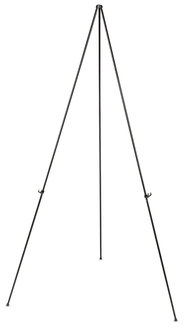 Universal® Instant Setup Foldaway Easel Adjusts 15" to 61" High, Steel, Black