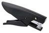 A Picture of product UNV-43108 Universal® Deluxe Plier Stapler 20-Sheet Capacity, 0.25" Staples, 1.75" Throat, Black