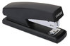 A Picture of product UNV-43119 Universal® Half-Strip Stapler 20-Sheet Capacity, Black