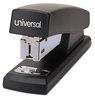 A Picture of product UNV-43119 Universal® Half-Strip Stapler 20-Sheet Capacity, Black